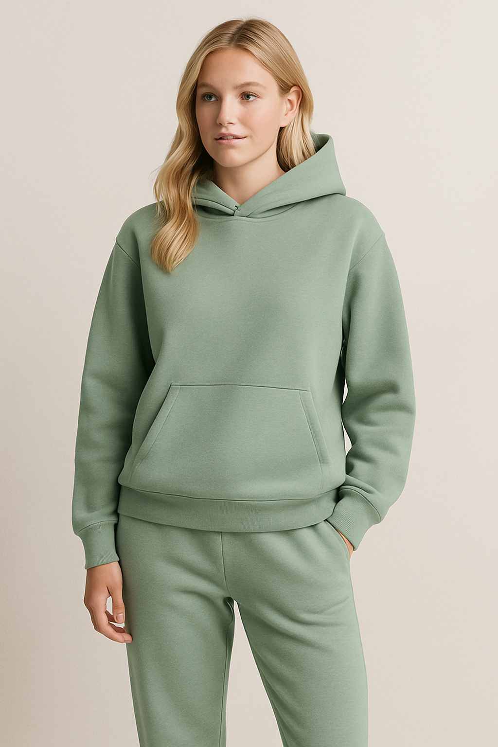 Luxury Loungewear Set with Sweater and Joggers