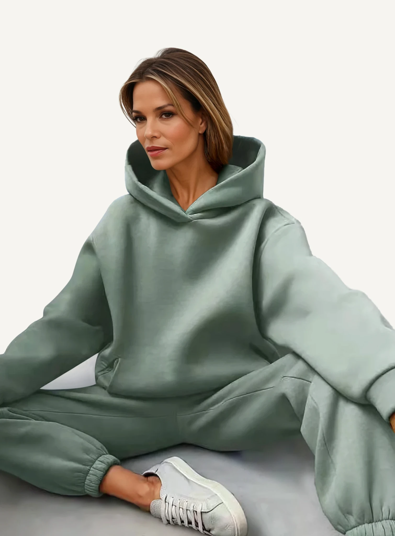 Luxury Loungewear Set with Sweater and Joggers