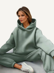 Luxury Loungewear Set with Sweater and Joggers