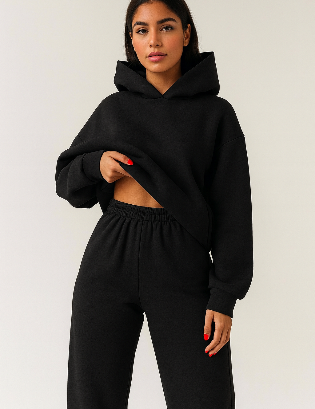 Luxury Loungewear Set with Sweater and Joggers