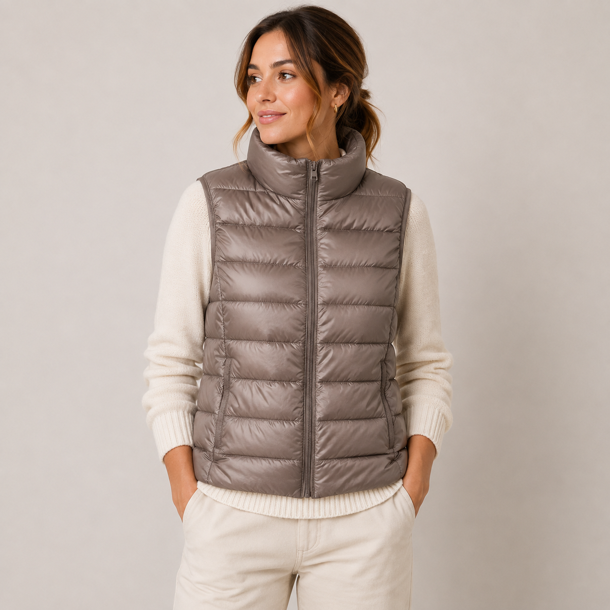 Lydia Hartstone | Wind-Resistant Ultralight Down Bodywarmer