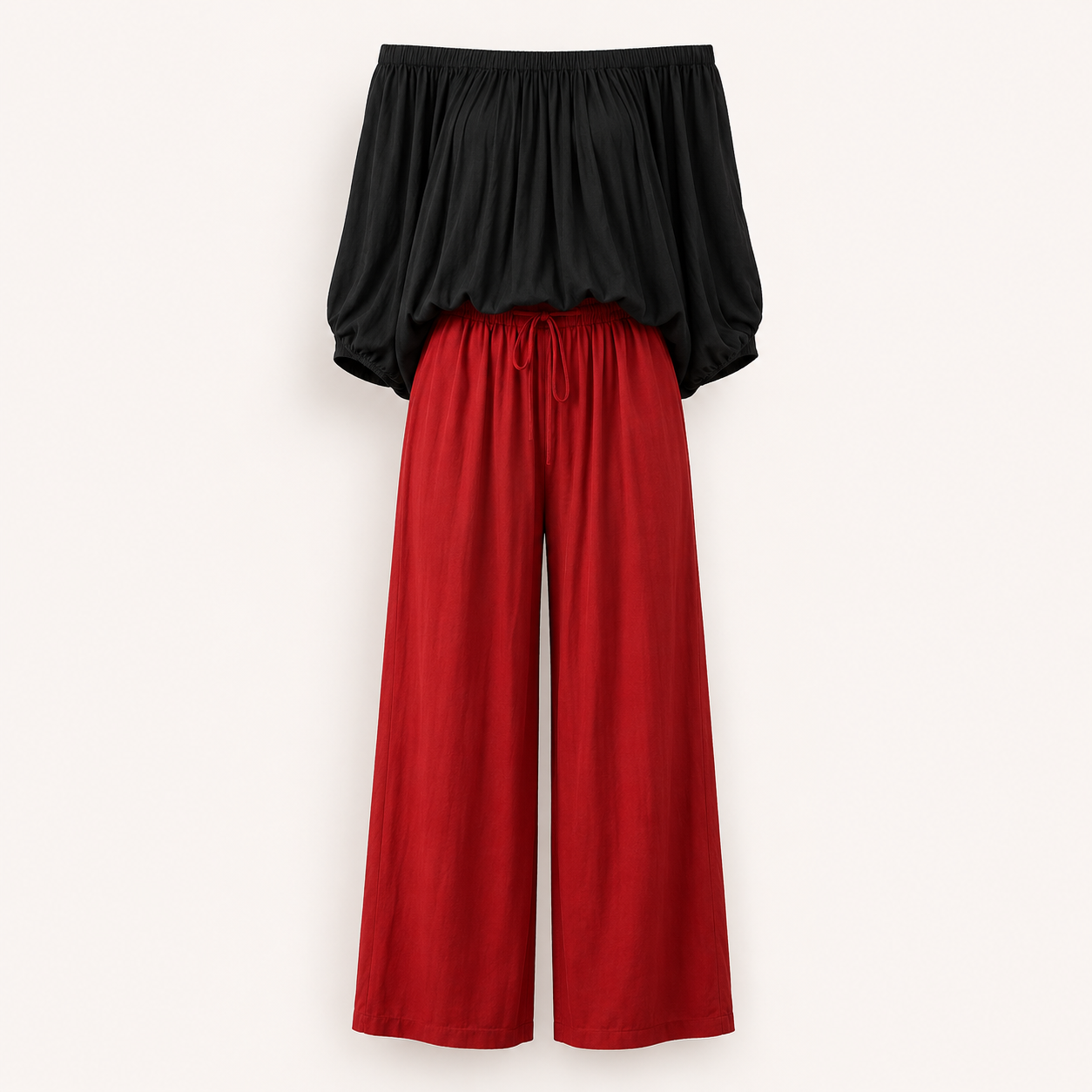 Lyra Thornton | Relaxed Off-Shoulder Two-Piece Set
