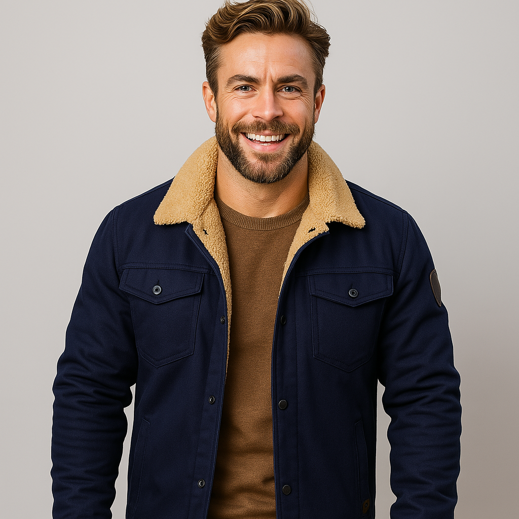 Marco Bellamy | Luxury Sherpa Jacket For Men