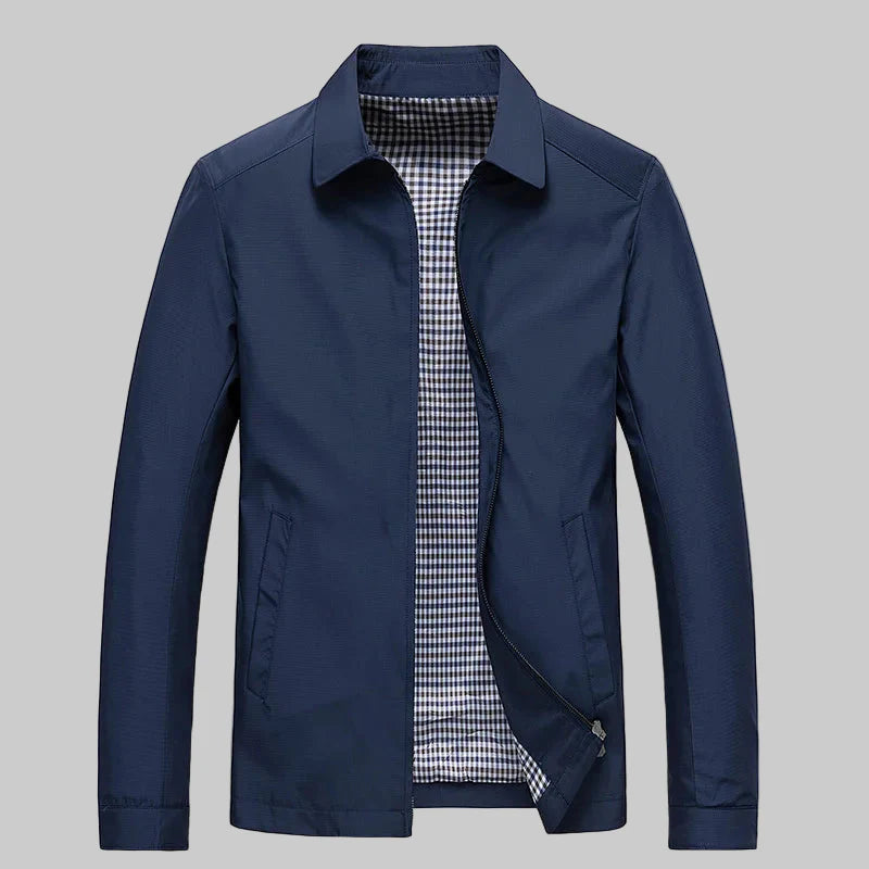 Marco Bellini | Classic Zip-Up Jacket For Men