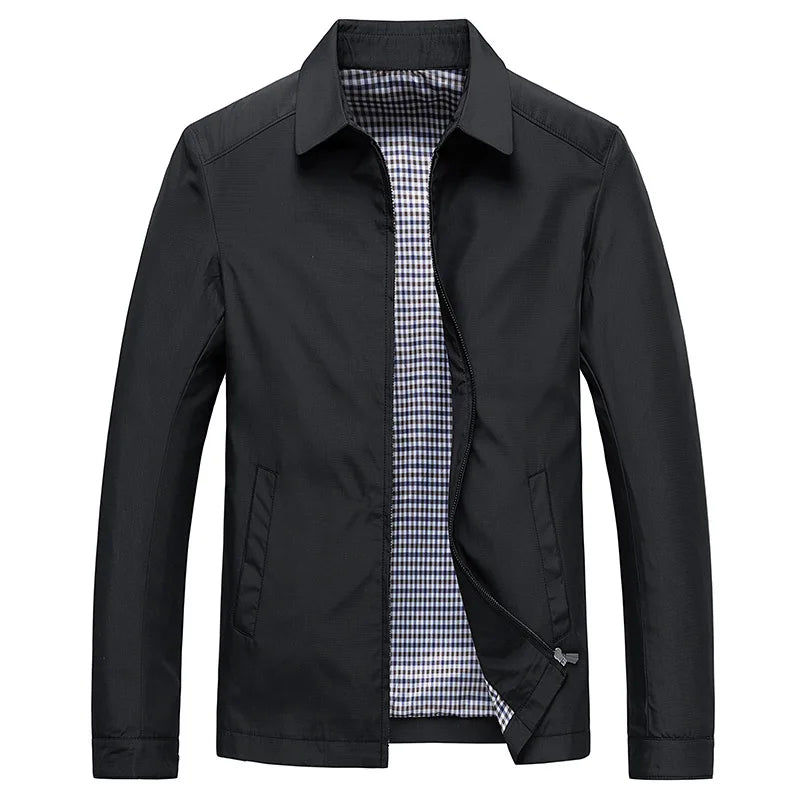 Marco Bellini | Classic Zip-Up Jacket For Men
