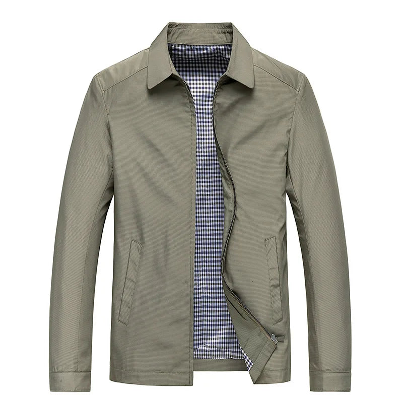 Marco Bellini | Classic Zip-Up Jacket For Men