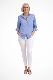 Margaux Delacroix | Classic Striped Shirt For Women