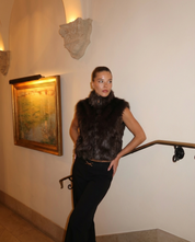 Margaux Lefèvre | Luxe Faux Fur Vest For Women