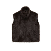 Margaux Lefèvre | Luxe Faux Fur Vest For Women