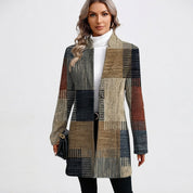 Marianne Whitlock | Blazer en tweed patchwork