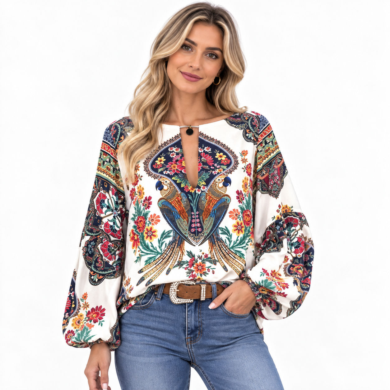MarinaKirkwoodFloralPrintBlouseWithBishopSleeves-model.png