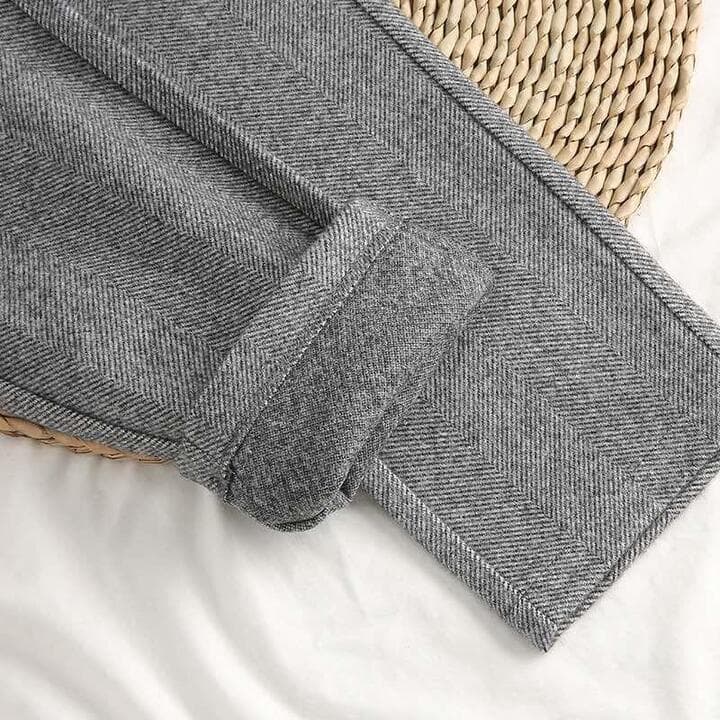 Matteo Ricci | Pleated Trousers with Timeless Herringbone