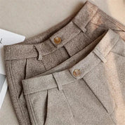Matteo Ricci | Pleated Trousers with Timeless Herringbone