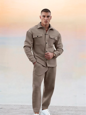 Matteo Ricci | Premium Tailored Knit Set For Men