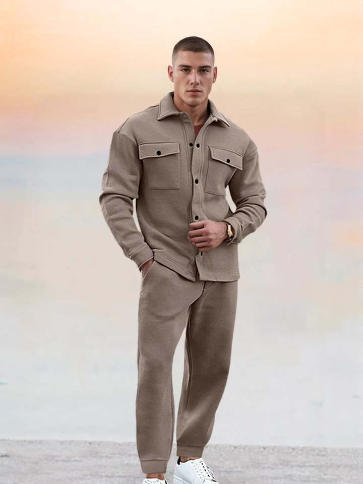 Matteo Ricci | Premium Tailored Knit Set For Men