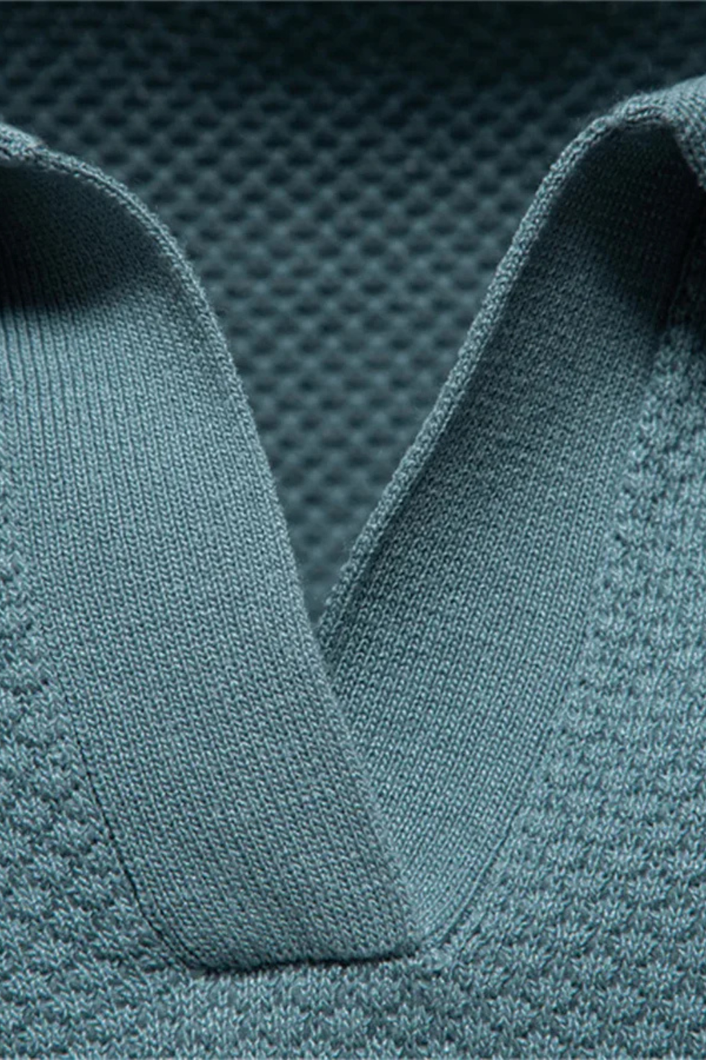Matteo Ricci | Textured Knit Polo Shirt For Men