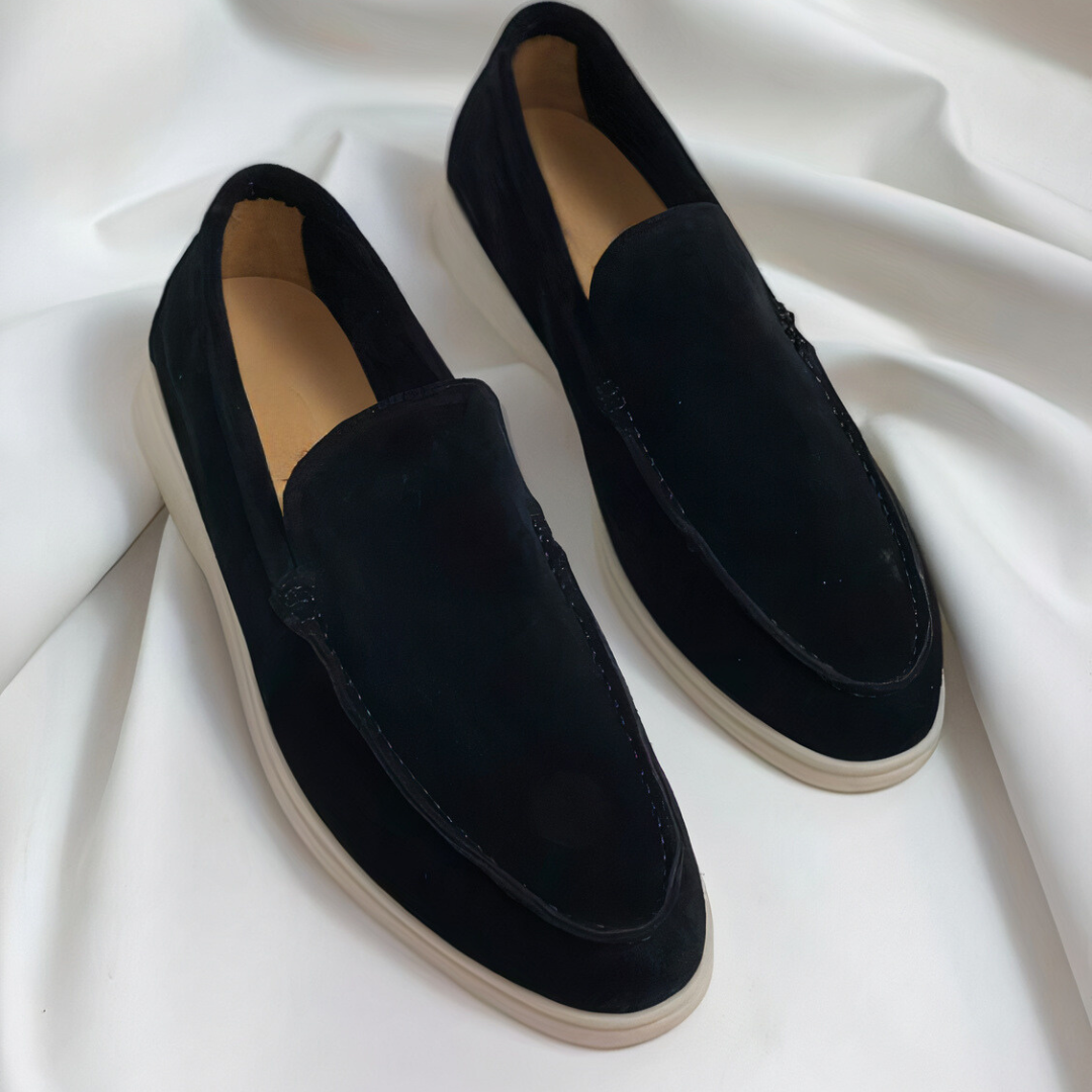 Benjamin Cole | Suede Slip-On Loafers