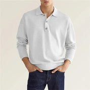 Dominic Ross | Long-Sleeve Knit Polo