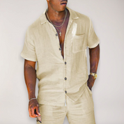 William Davidson | Relaxed Short Sleeve Shirt & Shorts Set