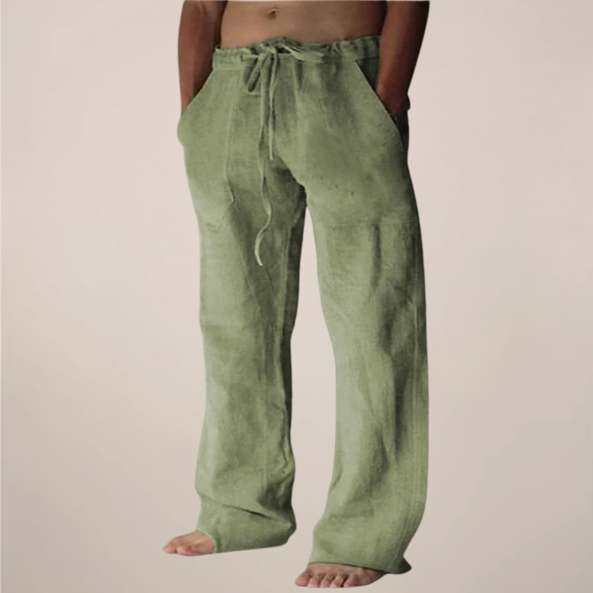 Luca Moretti | Linen Trousers For Men