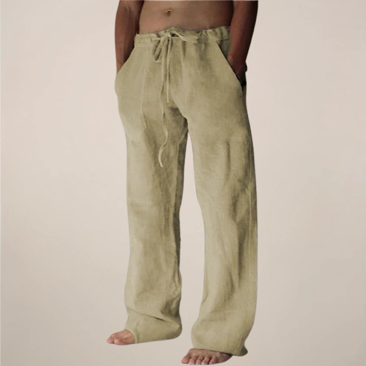 Luca Moretti | Linen Trousers For Men