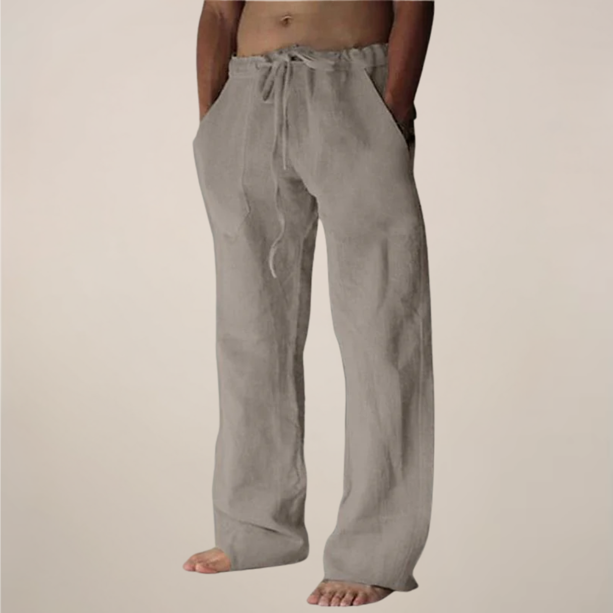 Luca Moretti | Linen Trousers For Men