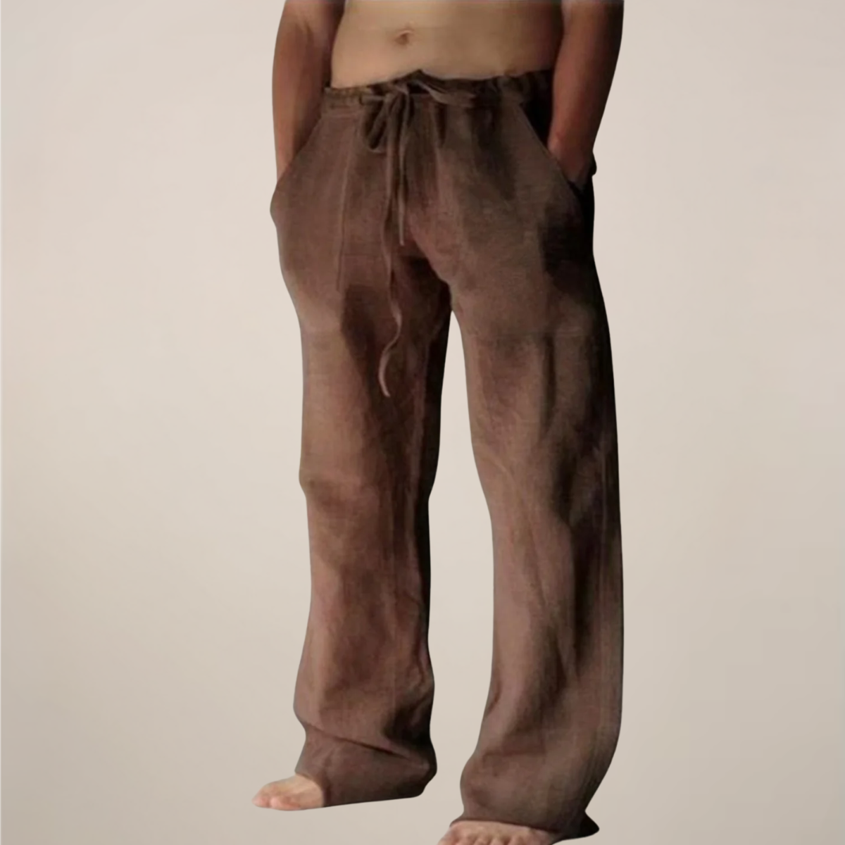 Luca Moretti | Linen Trousers For Men