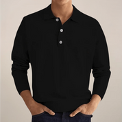 Elliot Dawson | Men’s Long Sleeve Knit Polo