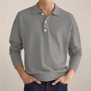 Elliot Dawson | Men’s Long Sleeve Knit Polo