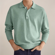 Elliot Dawson | Men’s Long Sleeve Knit Polo