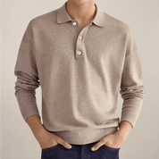 Elliot Dawson | Men’s Long Sleeve Knit Polo