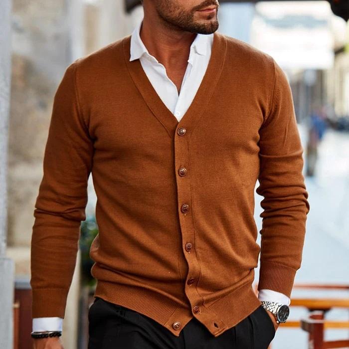 Isaac Mitchell | V-Neck Cardigan