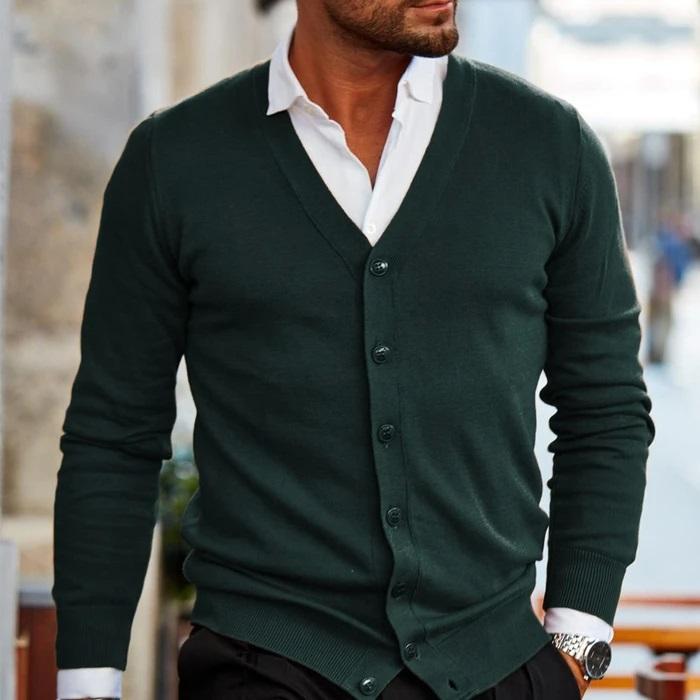 Isaac Mitchell | V-Neck Cardigan