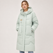 Millicent Hall | Manteau matelassé à capuche amovible