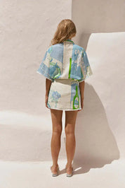 Nadia Whitmore | Summer Printed Wrap Dress