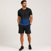 Nathan Ellis | Quick-Dry Gradient Sports Set Two-Piece