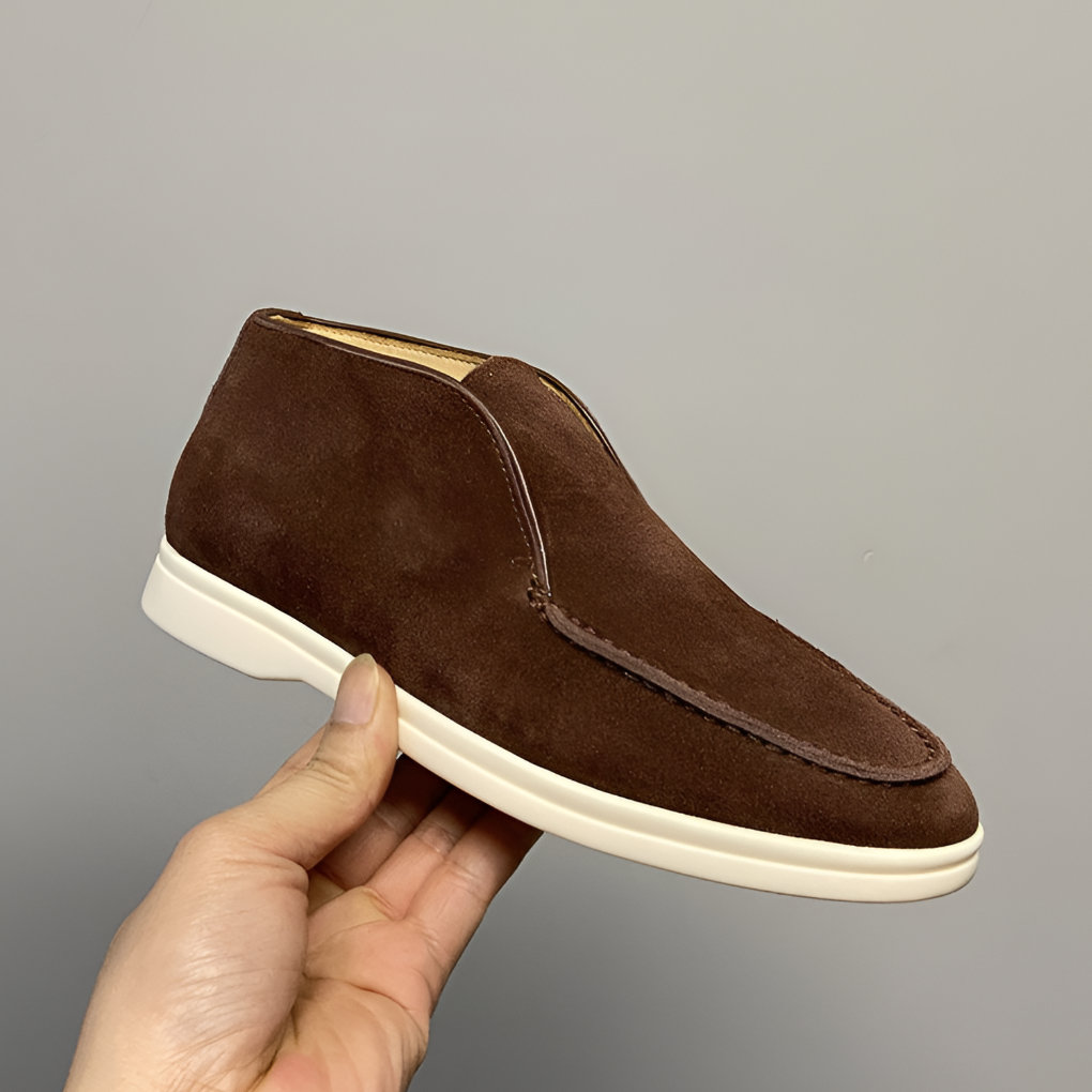 Nicholas Hayes | Men’s Suede Slip-On Shoes