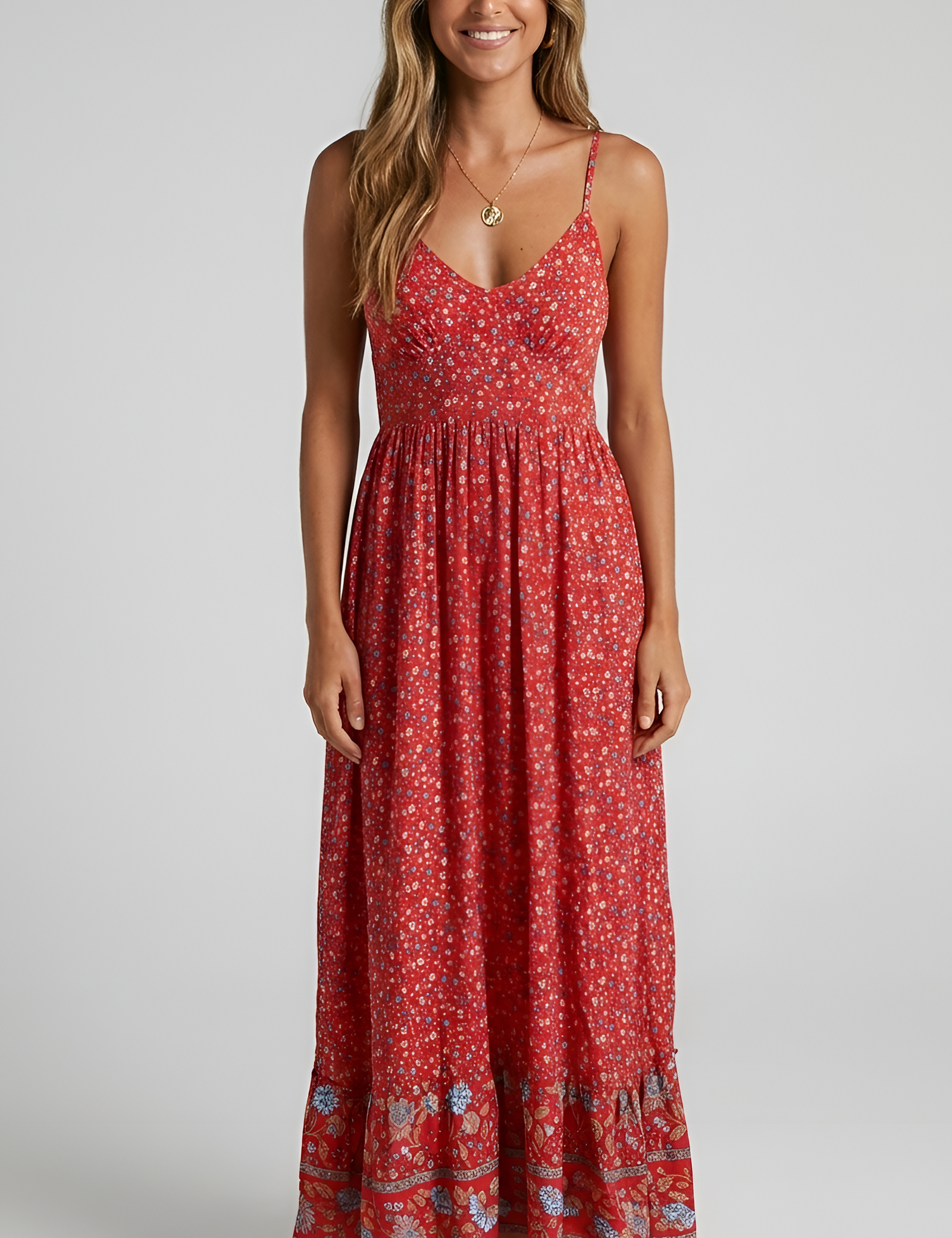 Noelle Fairmont | Floral Maxi Summer Dress