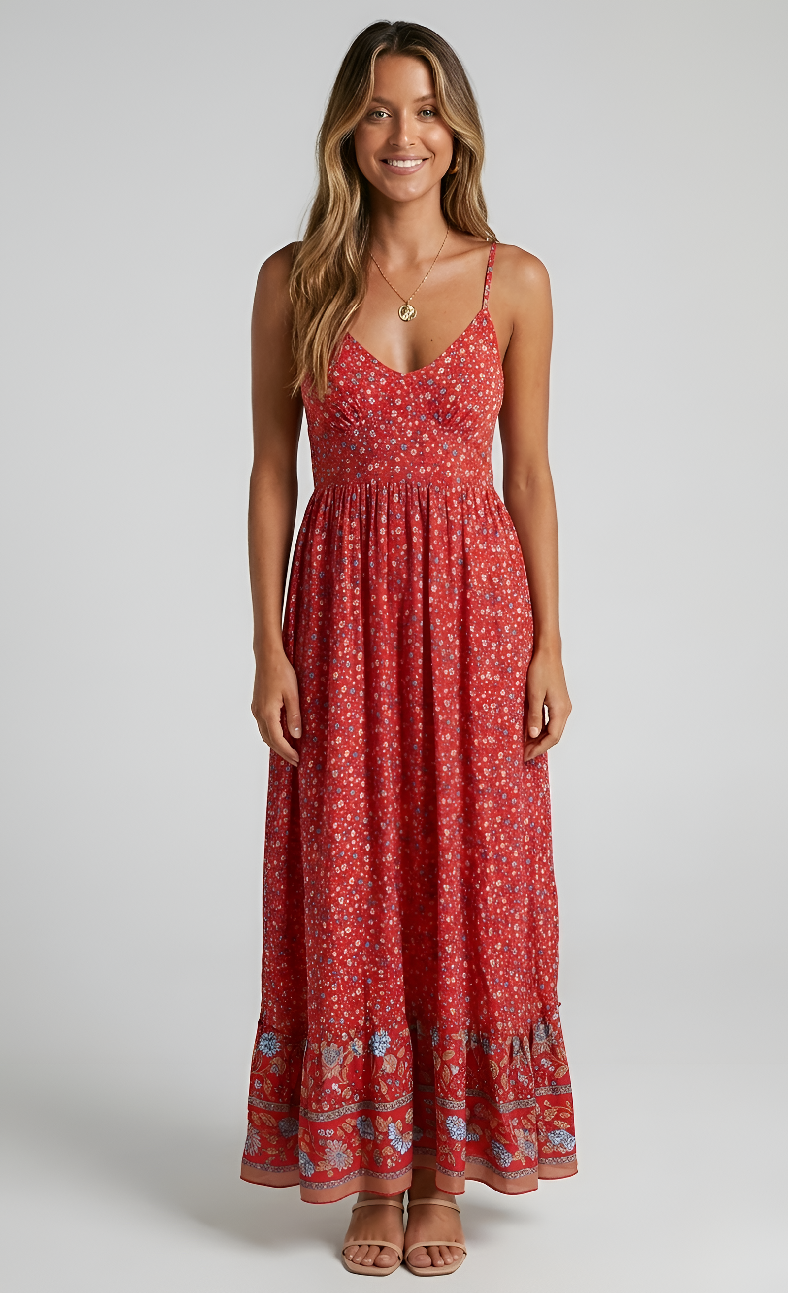 Noelle Fairmont | Floral Maxi Summer Dress