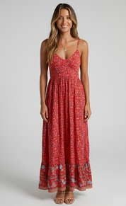 Noelle Fairmont | Floral Maxi Summer Dress
