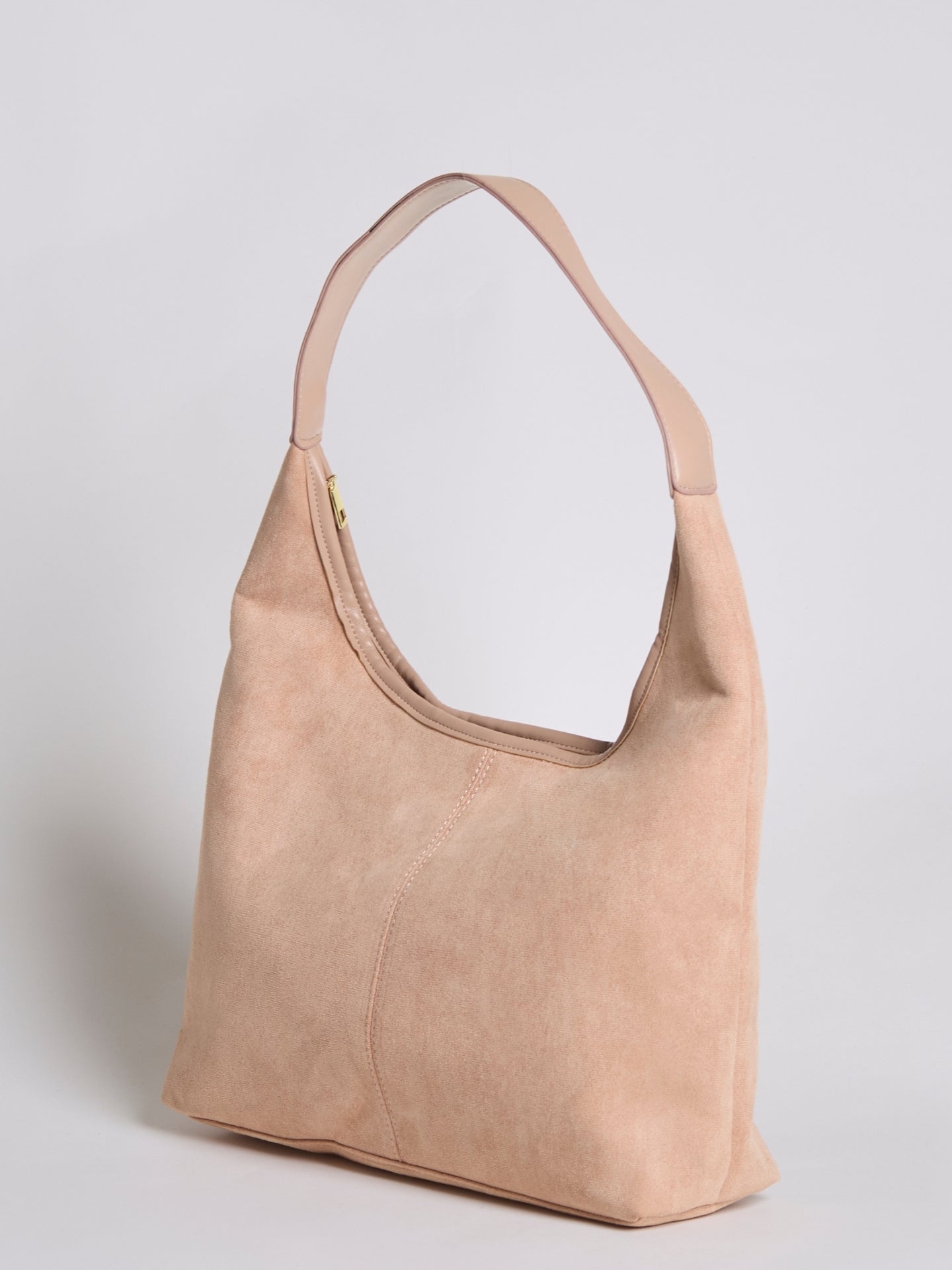 Nora Morée | Minimal Suede Hobo Shoulder Bag