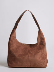 Nora Morée | Minimal Suede Hobo Shoulder Bag