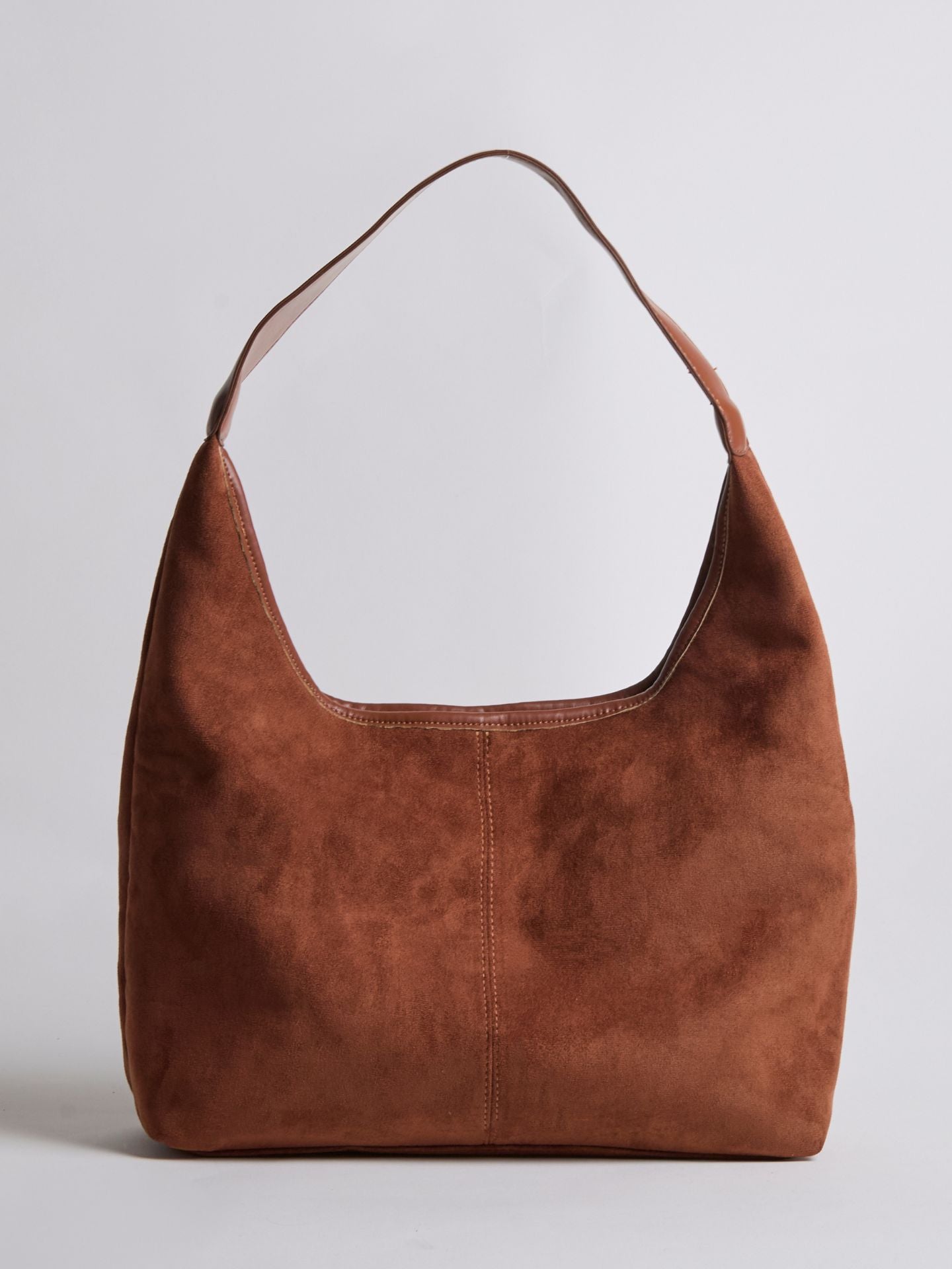 Nora Morée | Minimal Suede Hobo Shoulder Bag