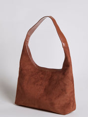 Nora Morée | Minimal Suede Hobo Shoulder Bag