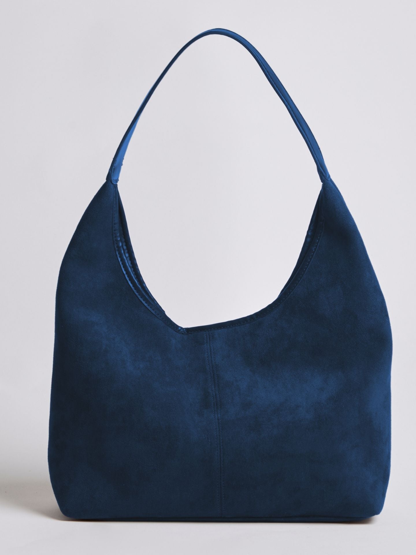 Nora Morée | Minimal Suede Hobo Shoulder Bag