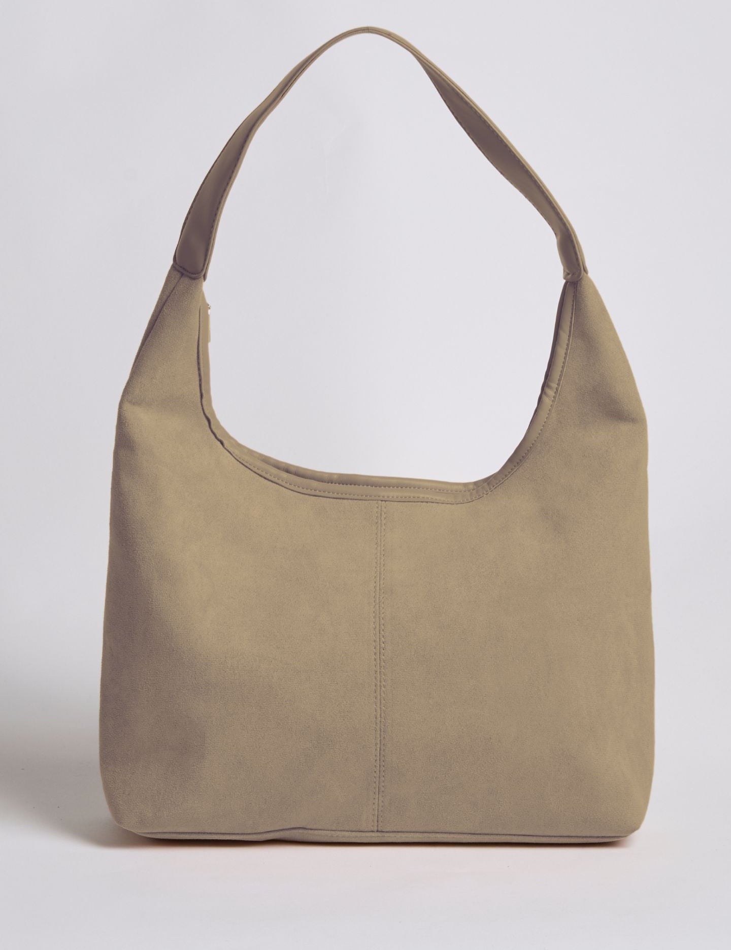 Nora Morée | Minimal Suede Hobo Shoulder Bag