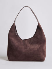 Nora Morée | Minimal Suede Hobo Shoulder Bag
