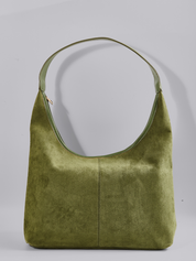 Nora Morée | Minimal Suede Hobo Shoulder Bag