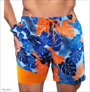 Oliver Statham | Quick Dry Swim Shorts with Compression Liner