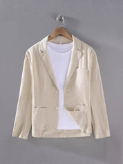 Eleanor Moreau | Tailored Linen Blazer